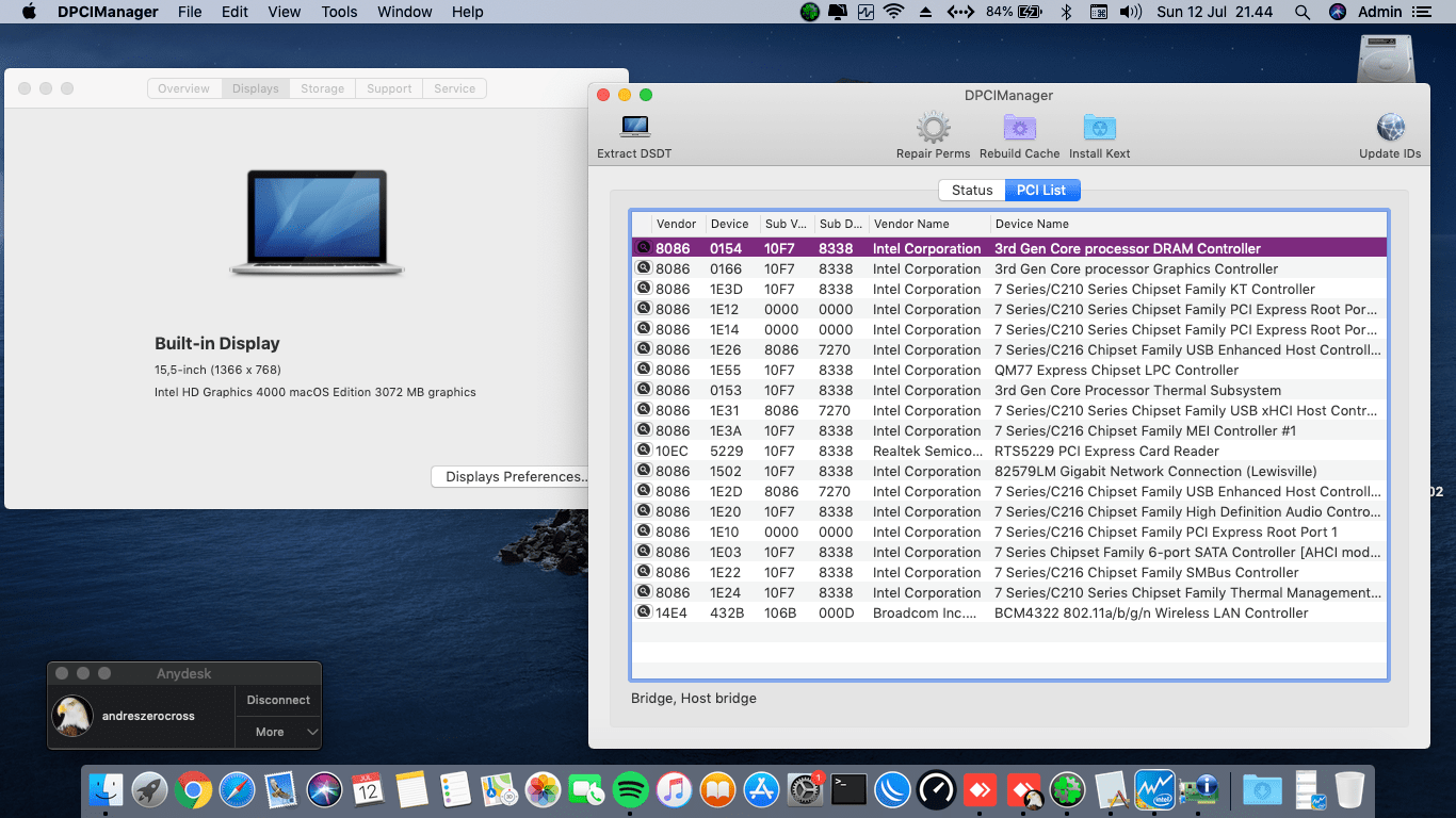 Panasonic Toughbook CF AX2 [IvyBridge   Intel HD 4000] 2